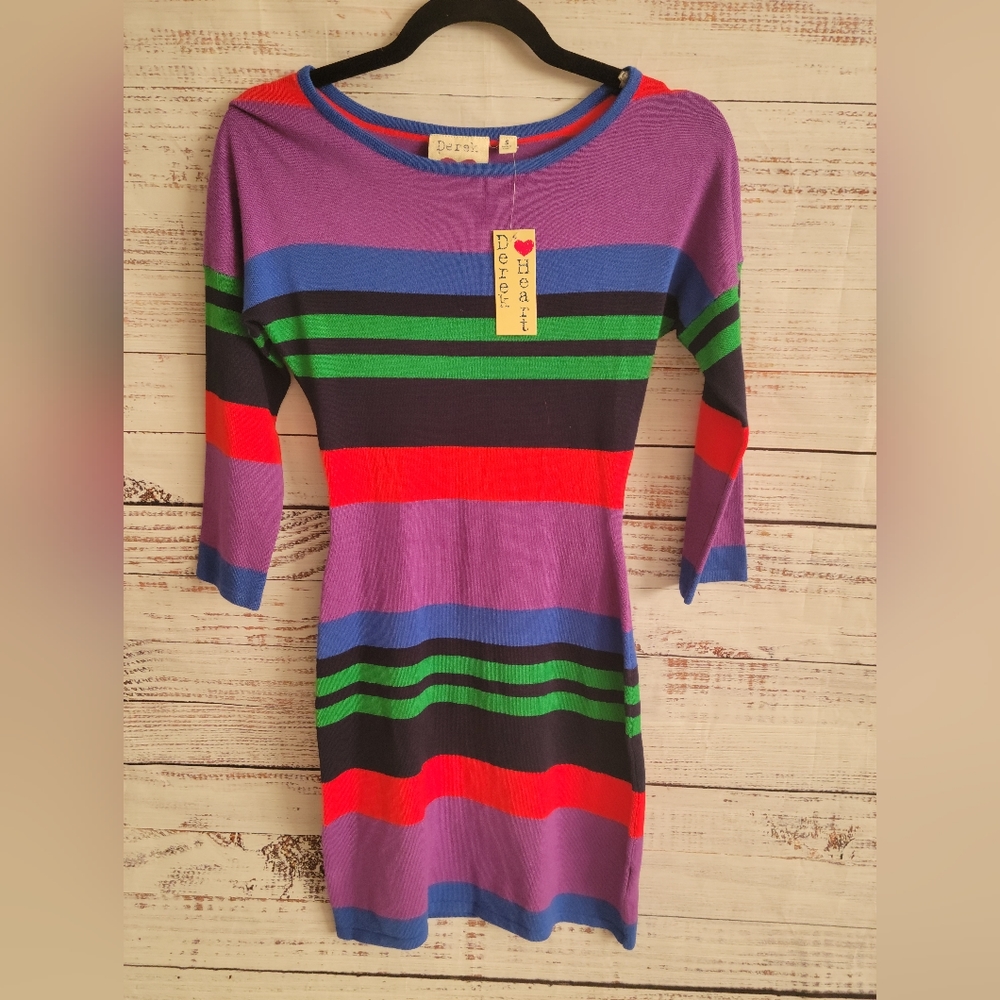 Derek Heart sweater Dress NWTs S